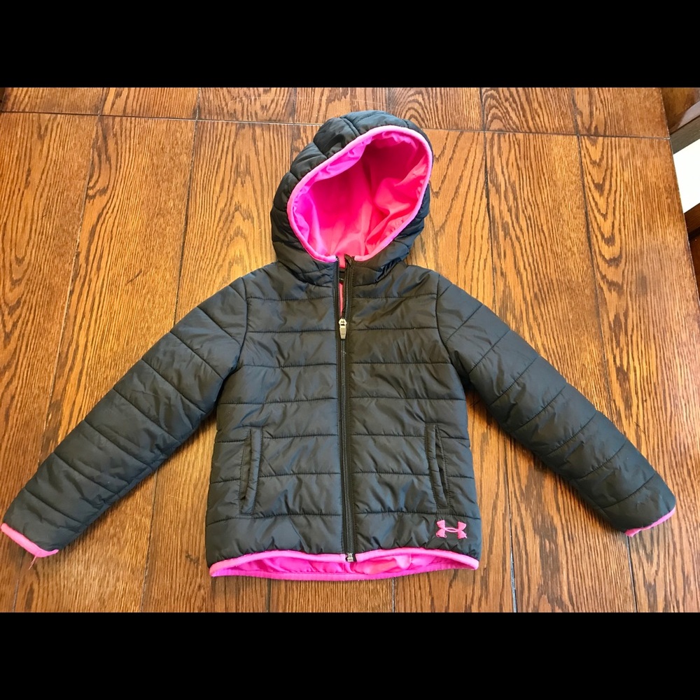 Girls Under Armour 4T winter coat.